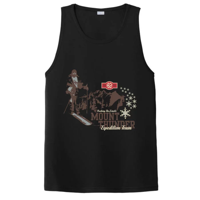 Mount Thunder Skiing Ski Gift Performance Tank