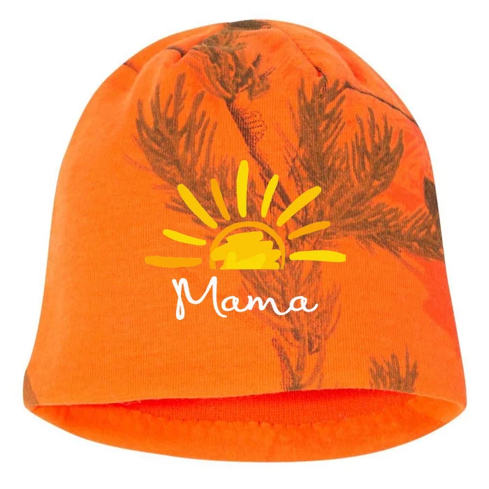 Mama The Sun Birthday Family Around First Trip gifts Kati - Camo Knit Beanie