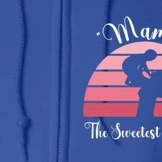 Mama The Sweetest Sound I Love You Mom And Grandmom Gift Full Zip Hoodie