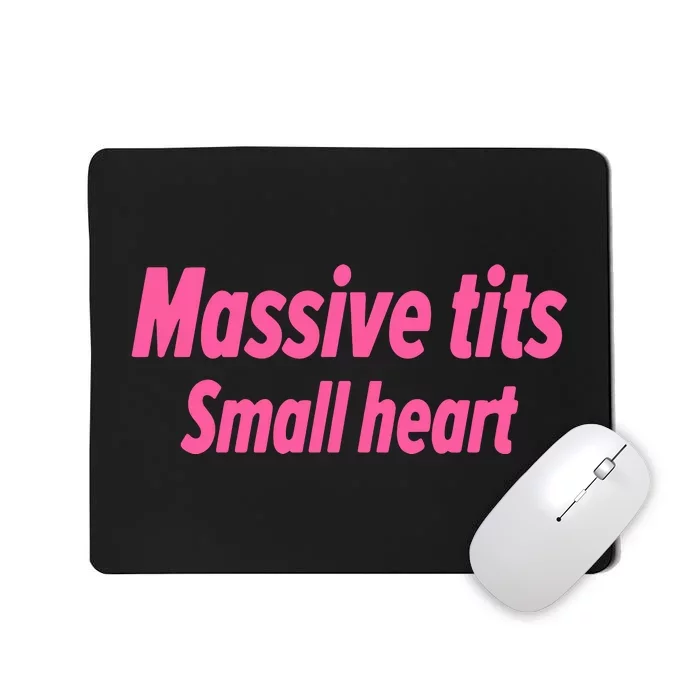 Massive Tits Small Heart Mousepad