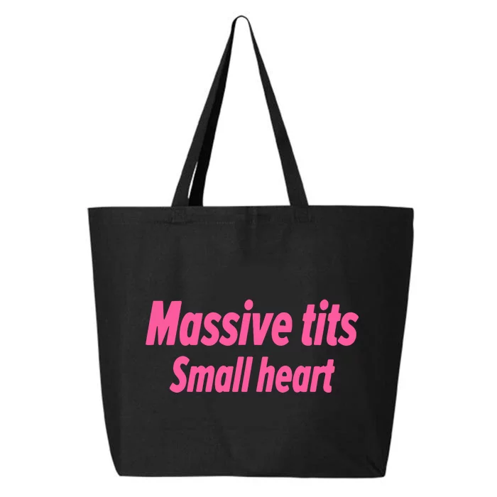 Massive Tits Small Heart 25L Jumbo Tote