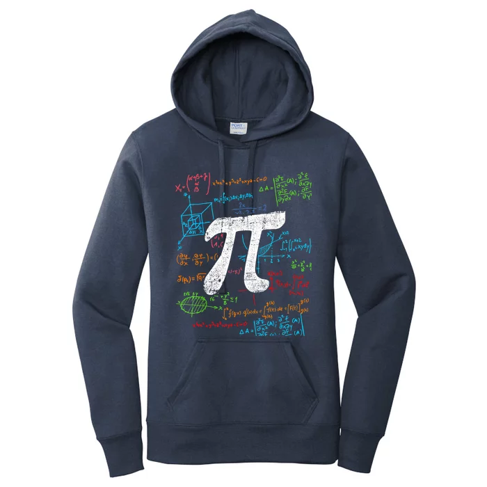 Math Teacher Student Happy Pi Day Great Gift Women's Pullover Hoodie