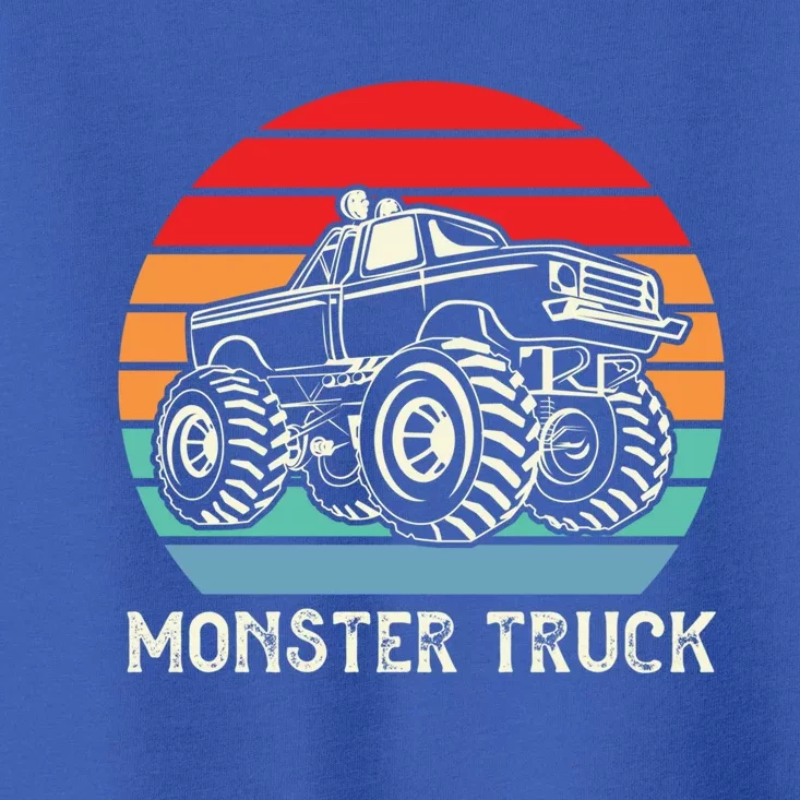 Monster Truck Sunset Cool Gift Toddler T-Shirt