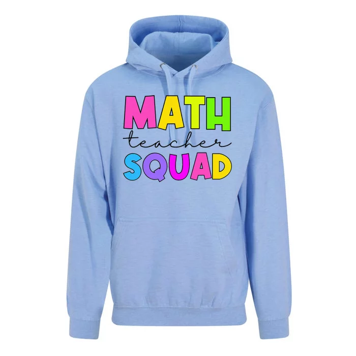 Math Teacher Squad Unisex Surf Hoodie