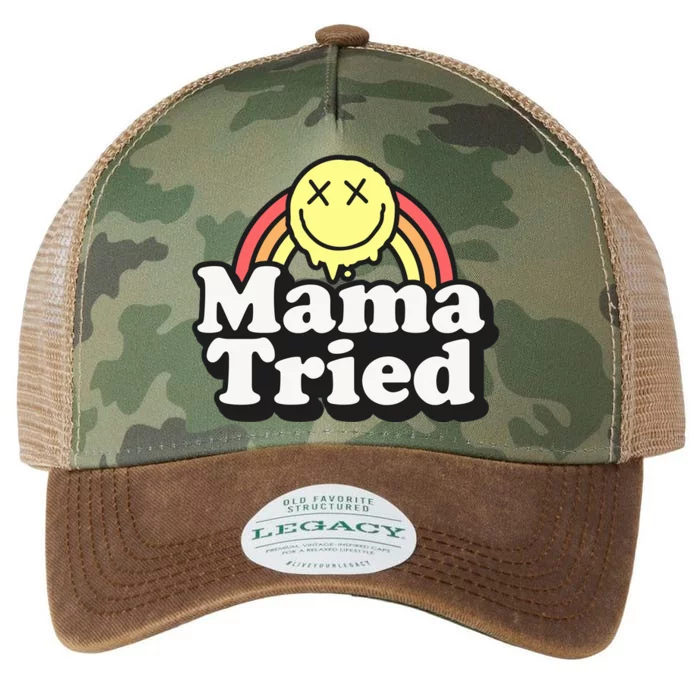 Mama Tried Sarcastic Legacy Tie Dye Trucker Hat