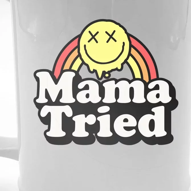 Mama Tried Sarcastic Front & Back Beer Stein