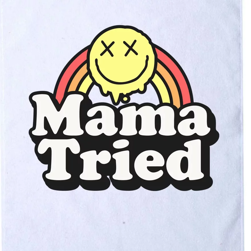 Mama Tried Sarcastic Platinum Collection Golf Towel