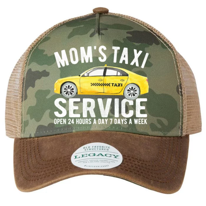 Mom's Taxi Service Funny Sarcastic Saying Quote Meme Great Gift Legacy Tie Dye Trucker Hat