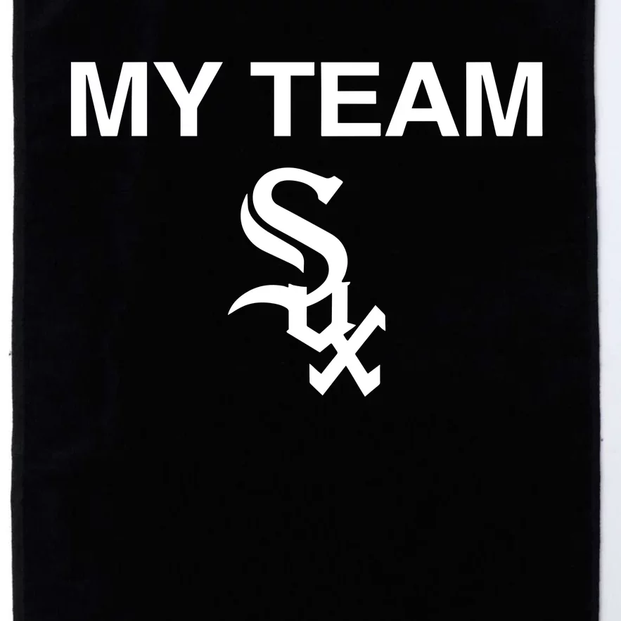 My Team Sux Platinum Collection Golf Towel