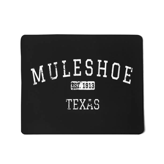 Muleshoe Texas Tx Vintage Mousepad