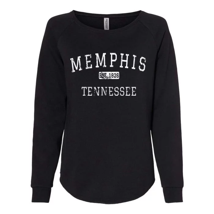 Memphis Tennessee TN Vintage Womens California Wash Sweatshirt