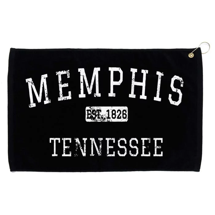 Memphis Tennessee TN Vintage Grommeted Golf Towel