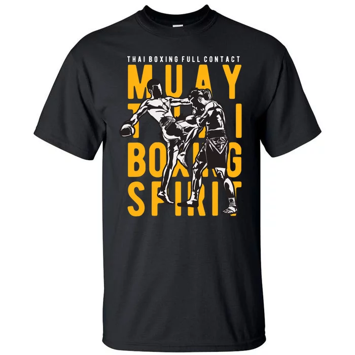 Muay Thai Thai Boxing Tall T-Shirt