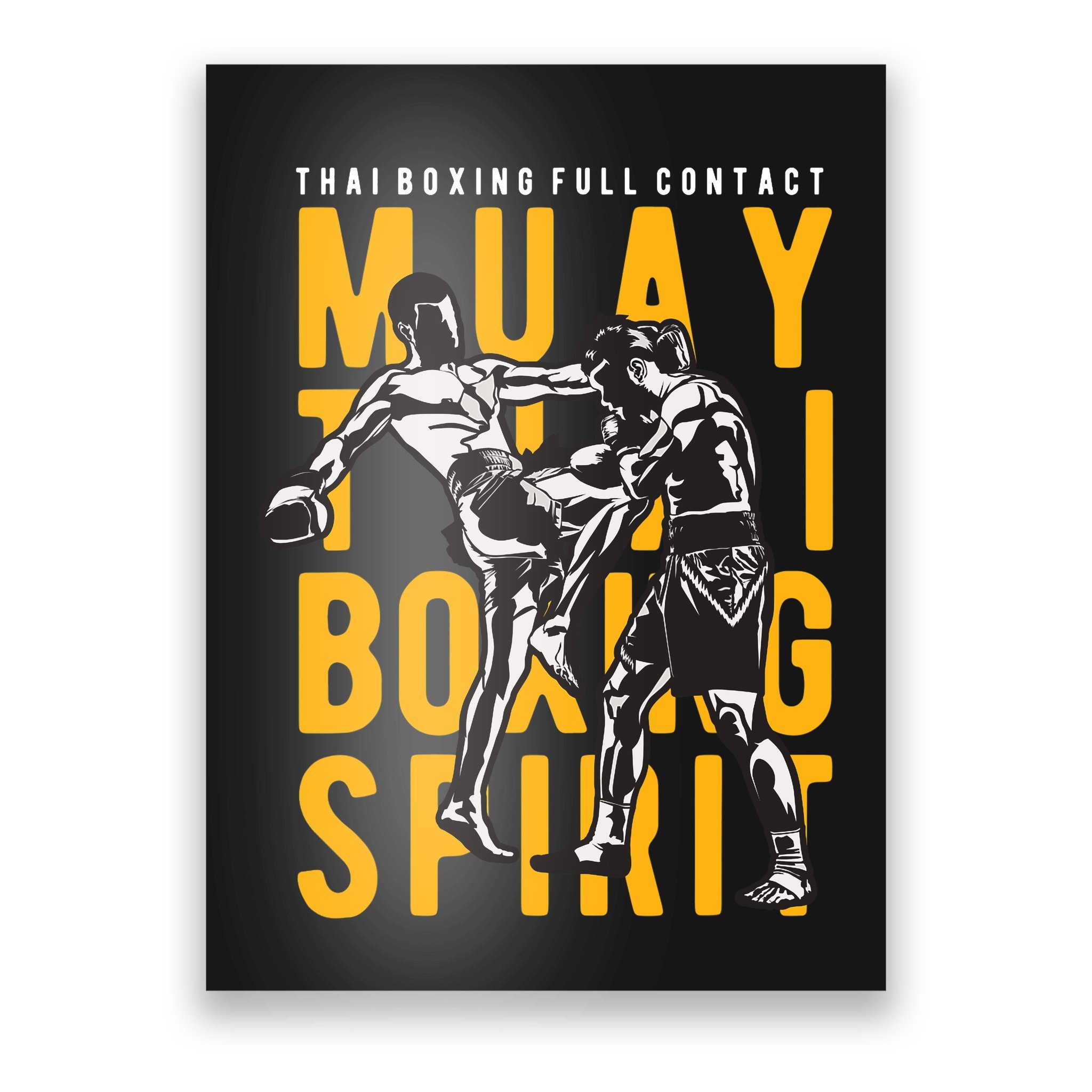 Muay Thai Boxing Gym Mug with Color Inside