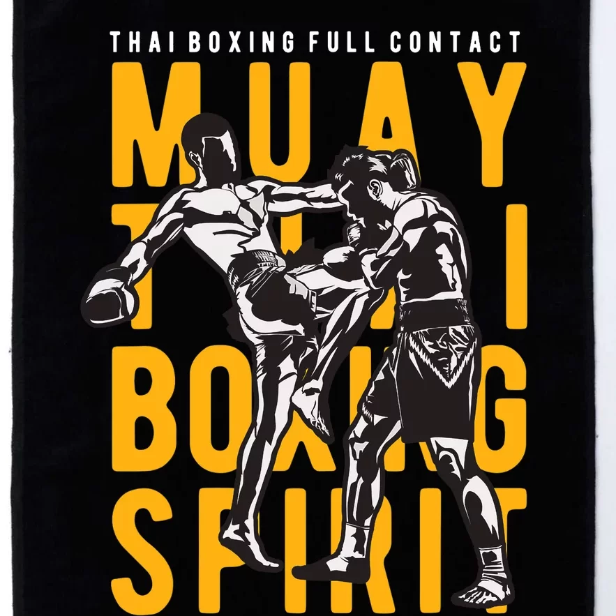 Muay Thai Thai Boxing Platinum Collection Golf Towel