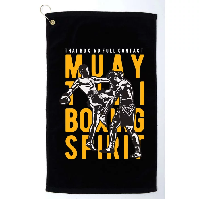 Muay Thai Thai Boxing Platinum Collection Golf Towel