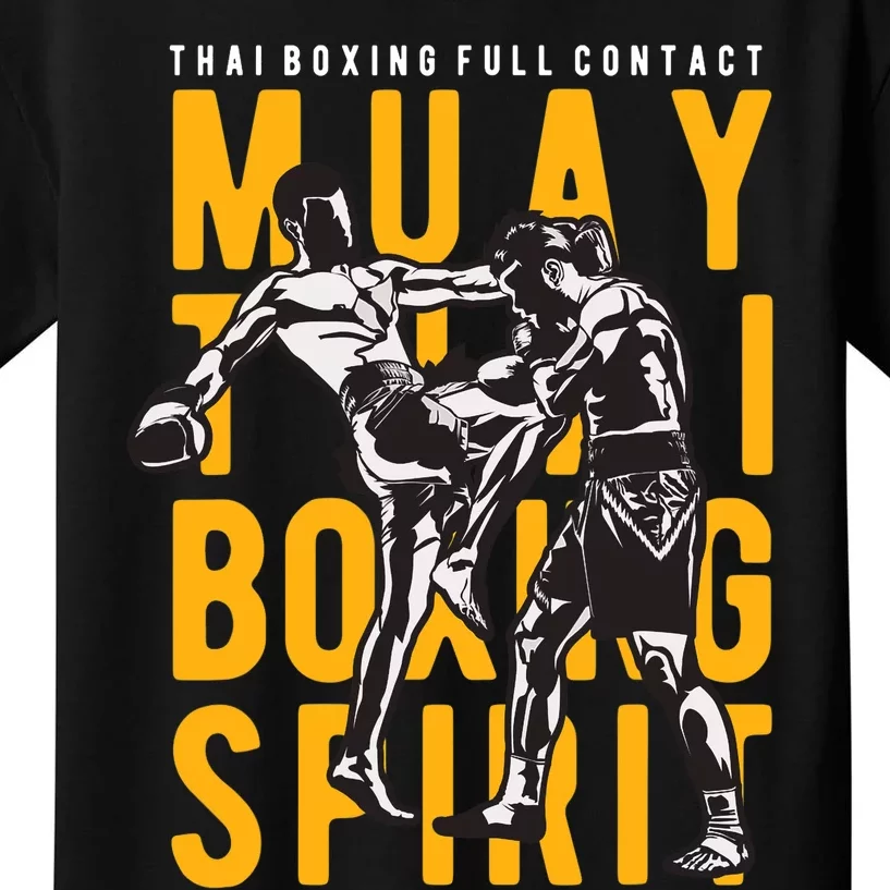 Muay Thai Thai Boxing Kids T-Shirt