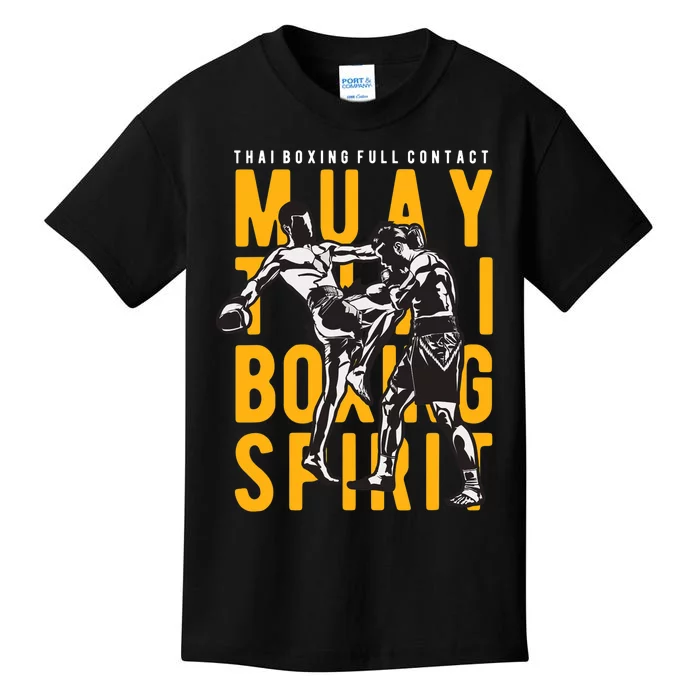 Muay Thai Thai Boxing Kids T-Shirt