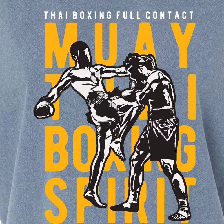 Muay Thai Thai Boxing Garment-Dyed Women's Muscle Tee