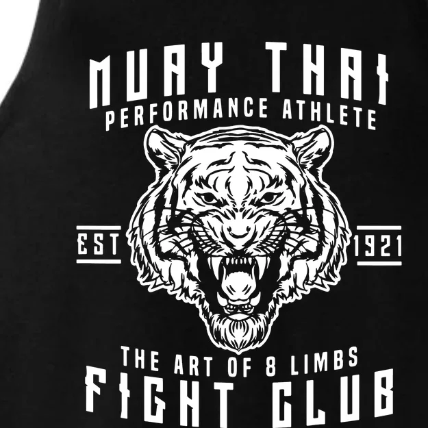 Muay Thai Thai Boxing Kickboxing Ladies Tri-Blend Wicking Tank