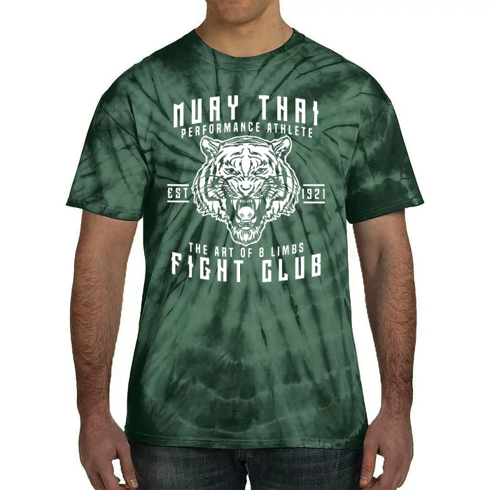 Muay Thai Thai Boxing Kickboxing Tie-Dye T-Shirt