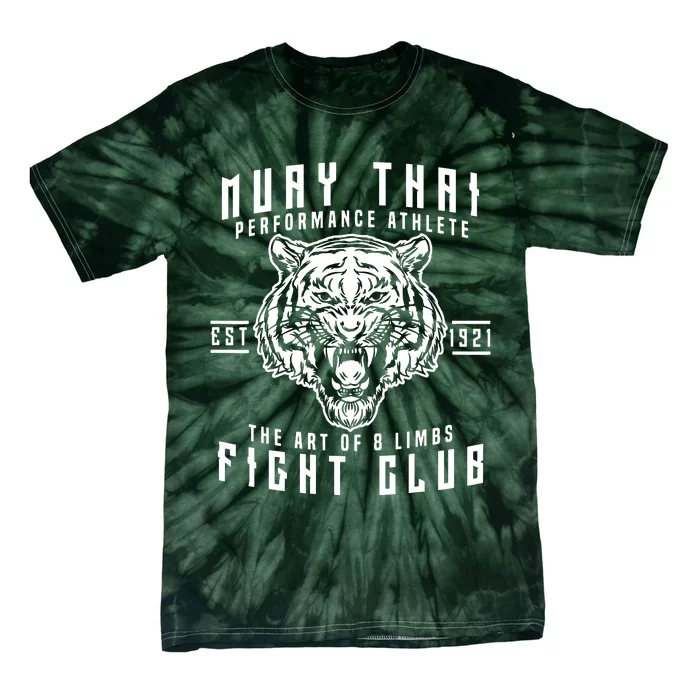 Muay Thai Thai Boxing Kickboxing Tie-Dye T-Shirt