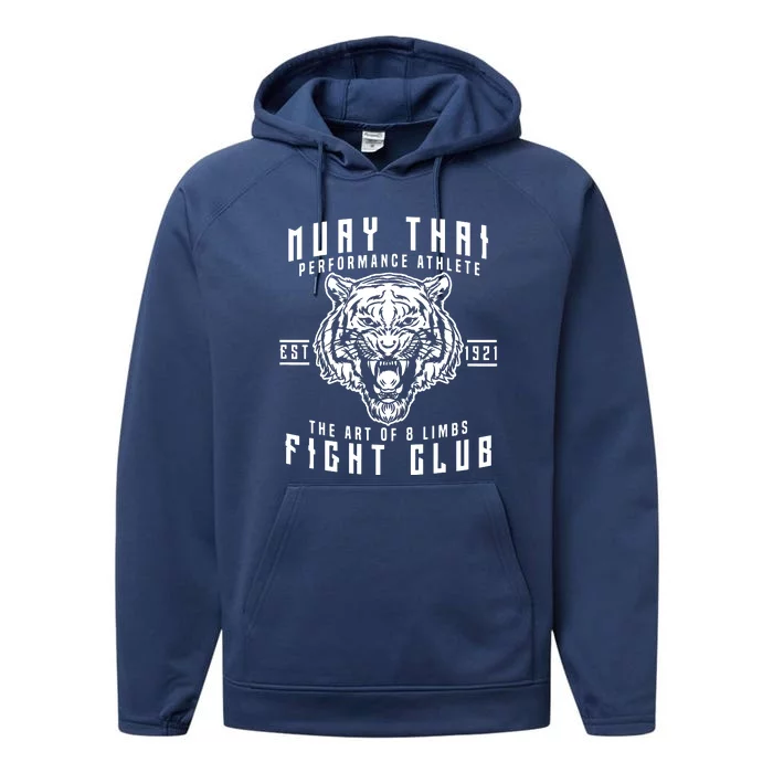 Muay Thai Thai Boxing Kickboxing Performance Fleece Hoodie