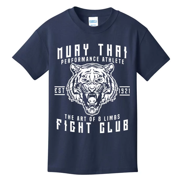 Muay Thai Thai Boxing Kickboxing Kids T-Shirt