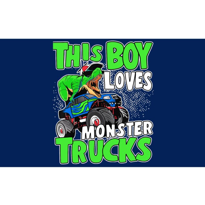 Monster Truck Toddler Boys This Boy Loves Monster Trucks Bumper Sticker