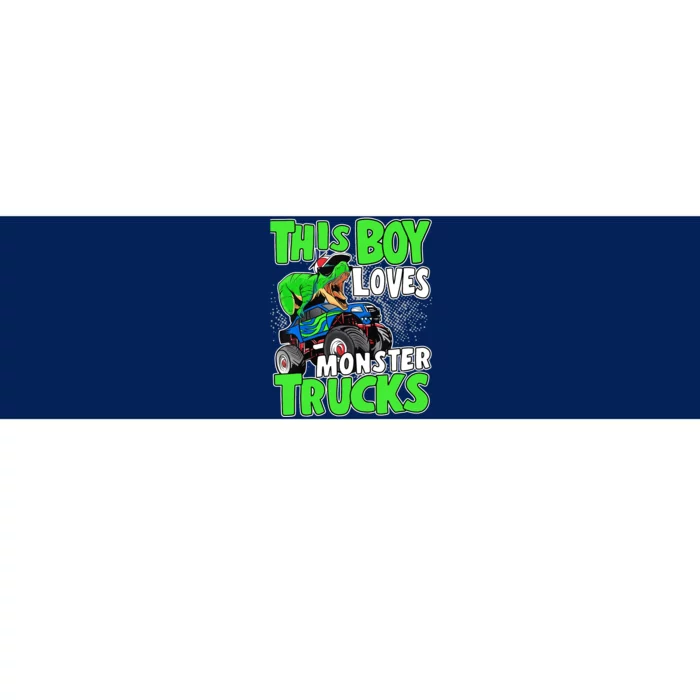 Monster Truck Toddler Boys This Boy Loves Monster Trucks Bumper Sticker