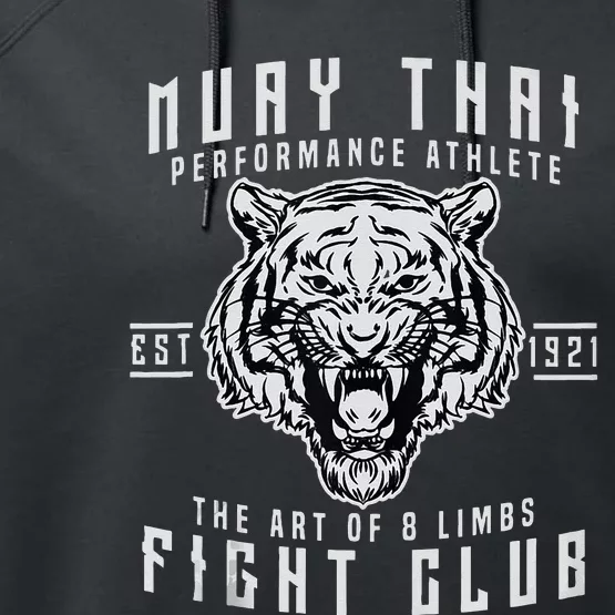 Muay Thai Thai Boxing Kickboxing Gift Performance Fleece Hoodie