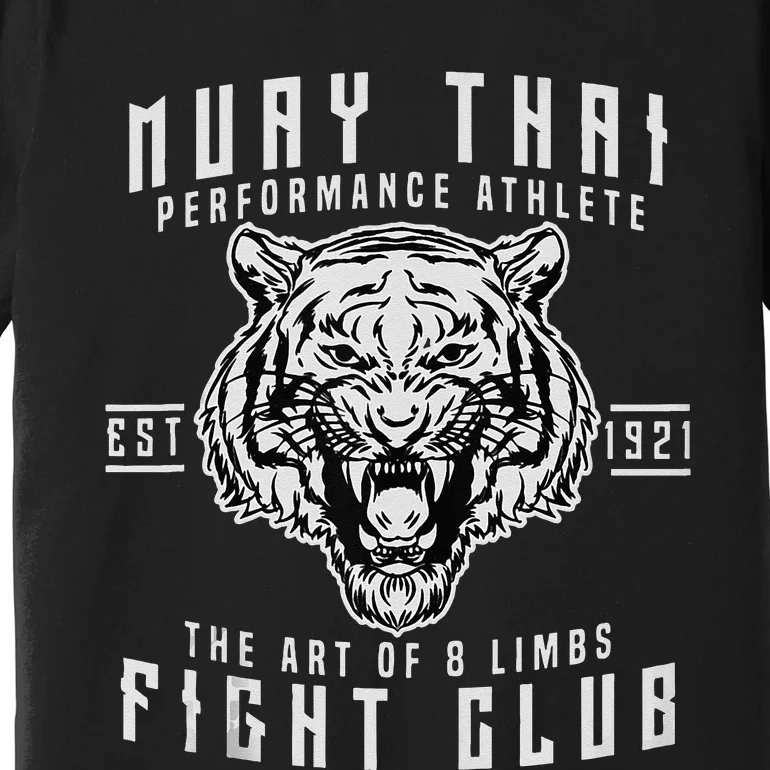 Muay Thai Thai Boxing Kickboxing Gift Premium T-Shirt