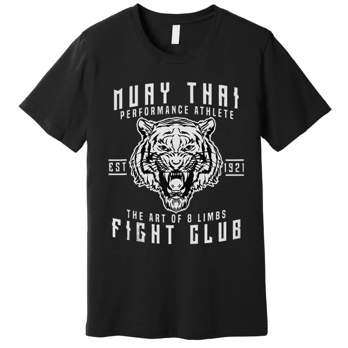 Muay Thai Thai Boxing Kickboxing Gift Premium T-Shirt