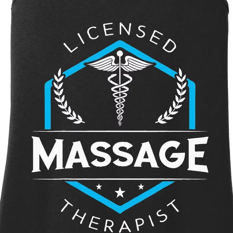 Massage Therapist Therapy Body Treatment Masseur Masseuse Ladies Essential Tank