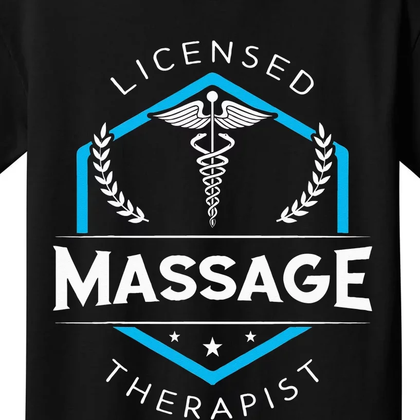 Massage Therapist Therapy Body Treatment Masseur Masseuse Kids T-Shirt