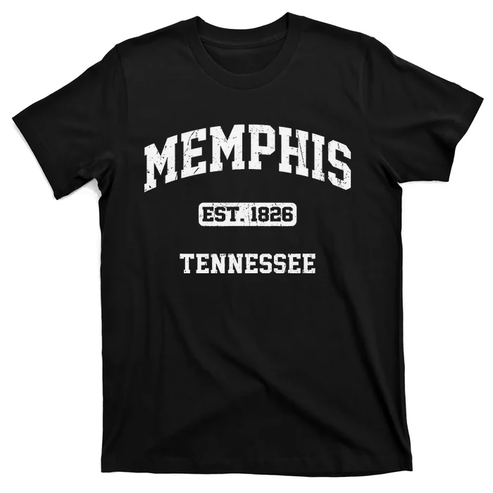 Memphis Tennessee TN vintage state Athletic style T-Shirt