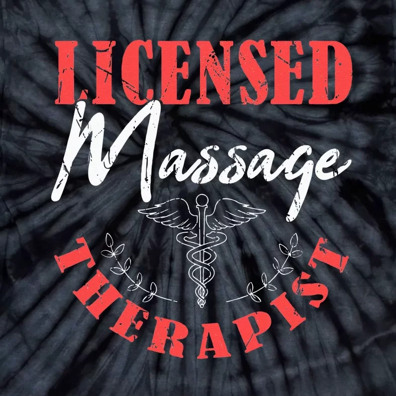 Massage Therapist Therapy Body Treatment Masseuse Masseur Tie-Dye T-Shirt