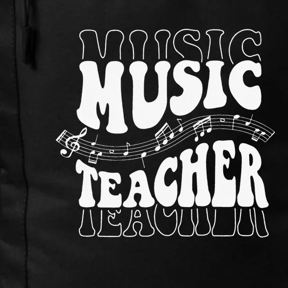 Music Teacher Teacher Life Love Music with Teacher Gifts Daily Commute Backpack