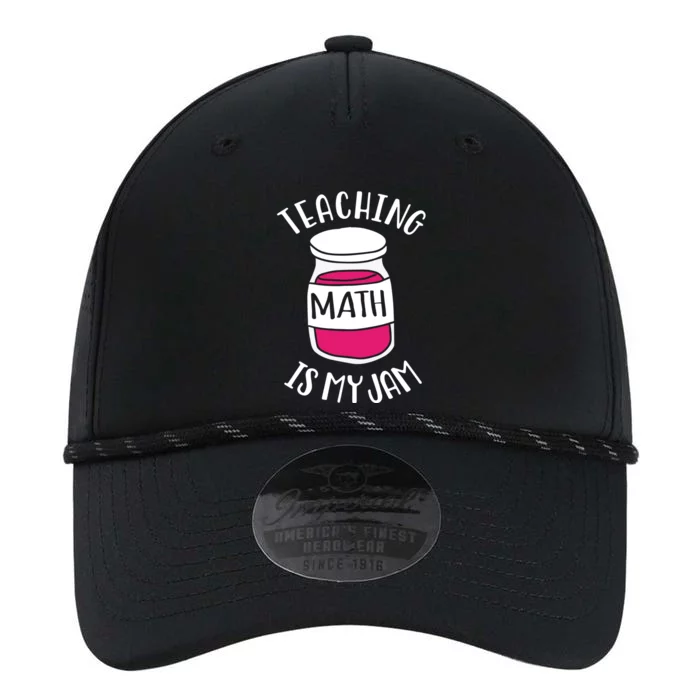 Math Teacher Teaching Math Is My Jam Cute Mathematics Cute Gift Performance The Dyno Cap