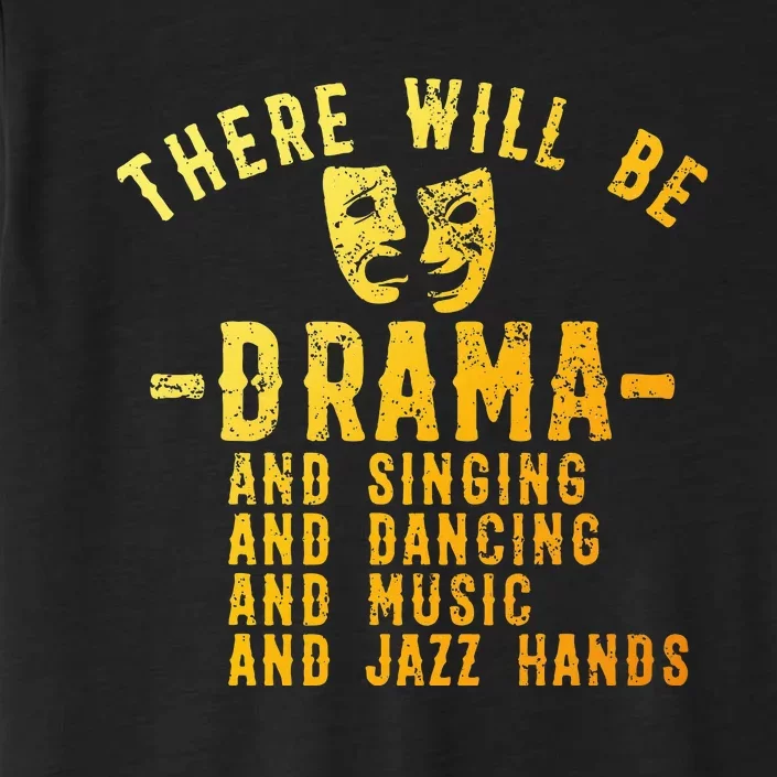 Musical Theatre Theater Actor Broadway ChromaSoft Performance T-Shirt