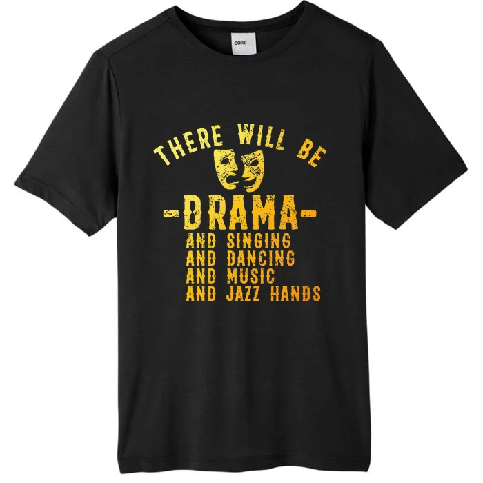 Musical Theatre Theater Actor Broadway ChromaSoft Performance T-Shirt