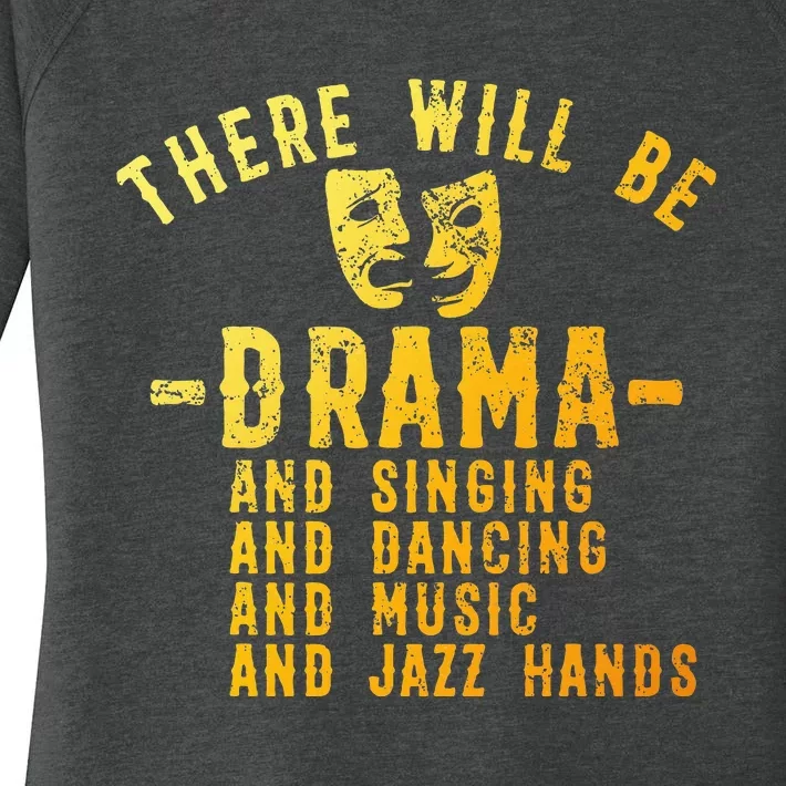 Musical Theatre Theater Actor Broadway Women's Perfect Tri Tunic Long Sleeve Shirt