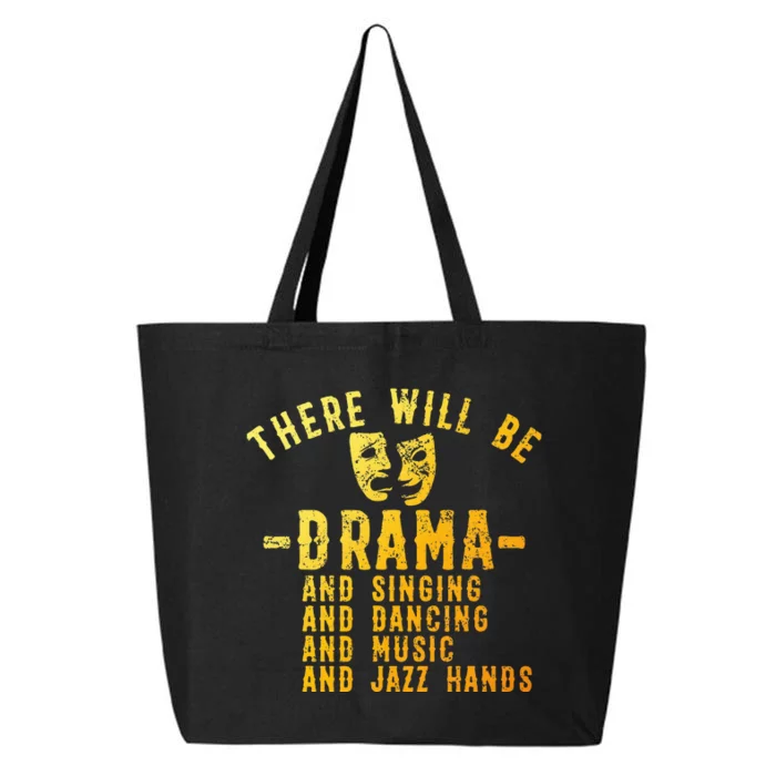 Musical Theatre Theater Actor Broadway 25L Jumbo Tote