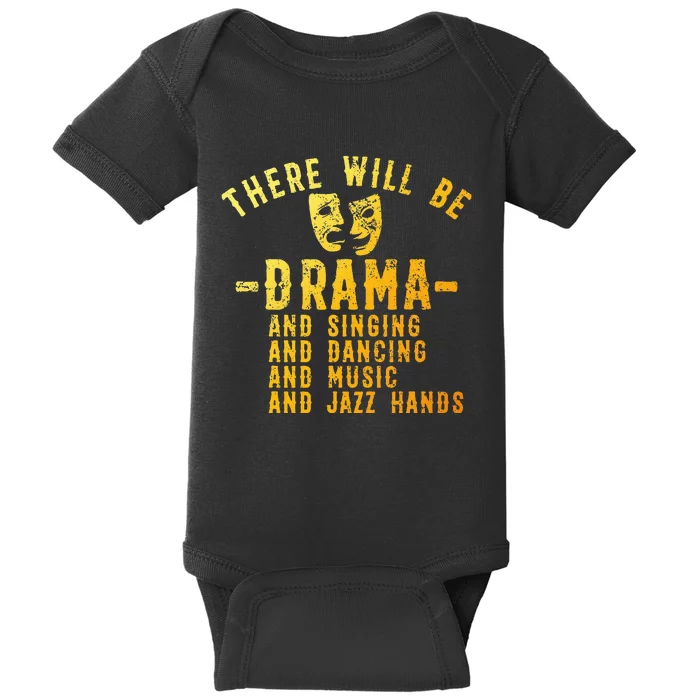 Musical Theatre Theater Actor Broadway Baby Bodysuit