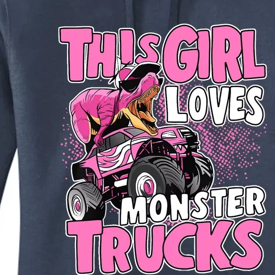 Monster Truck This Girl Loves Monster Trucks Women's Pullover Hoodie