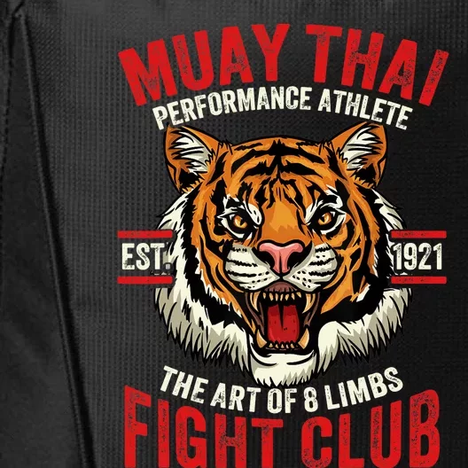 Muay Thai Thai Boxing City Backpack