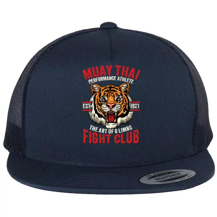 Muay Thai Thai Boxing Flat Bill Trucker Hat