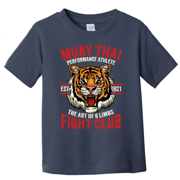 Muay Thai Thai Boxing Toddler T-Shirt