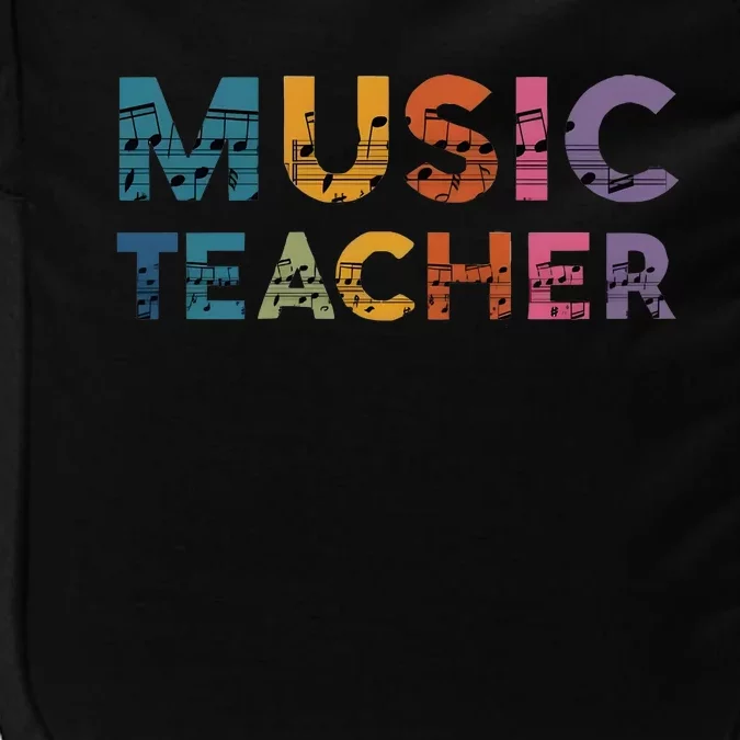 Music Teacher Teaching Teacher Life Music Lover Impact Tech Backpack