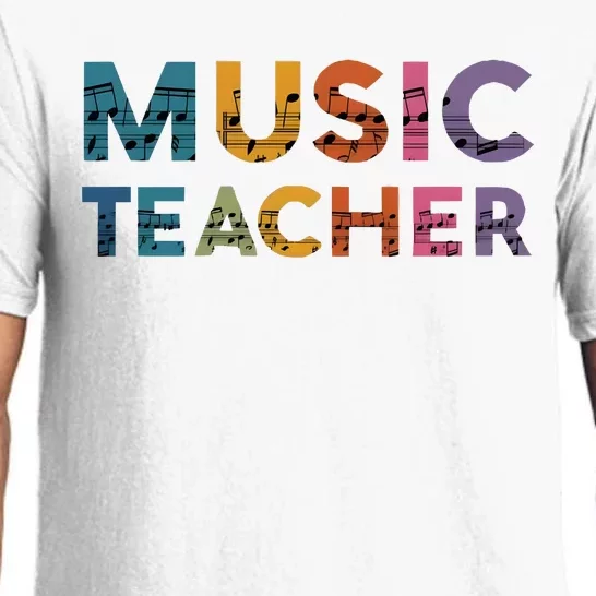 Music Teacher Teaching Teacher Life Music Lover Pajama Set